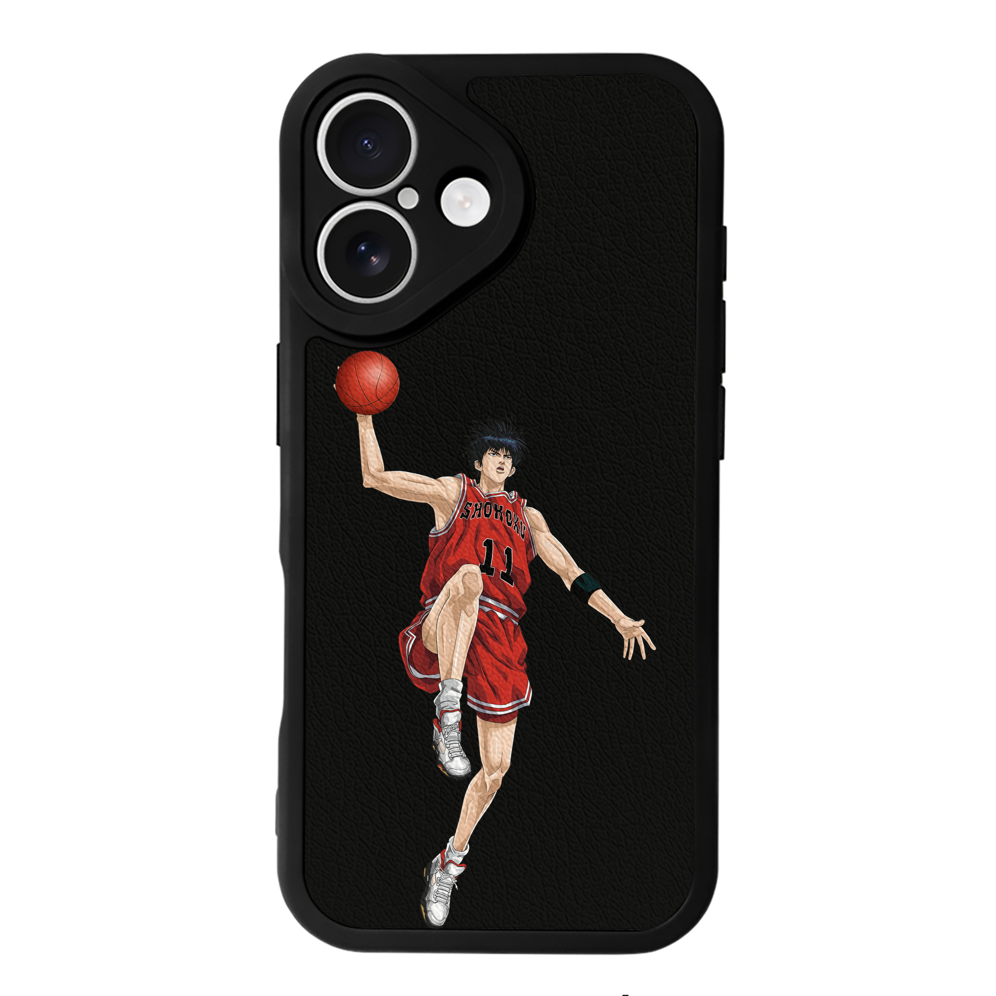 （画像用） SLAM DUNK／スラムダンク 【iPhone 16シリーズ対応】シリコンスマホケース（レザー調） 材質：シリコン